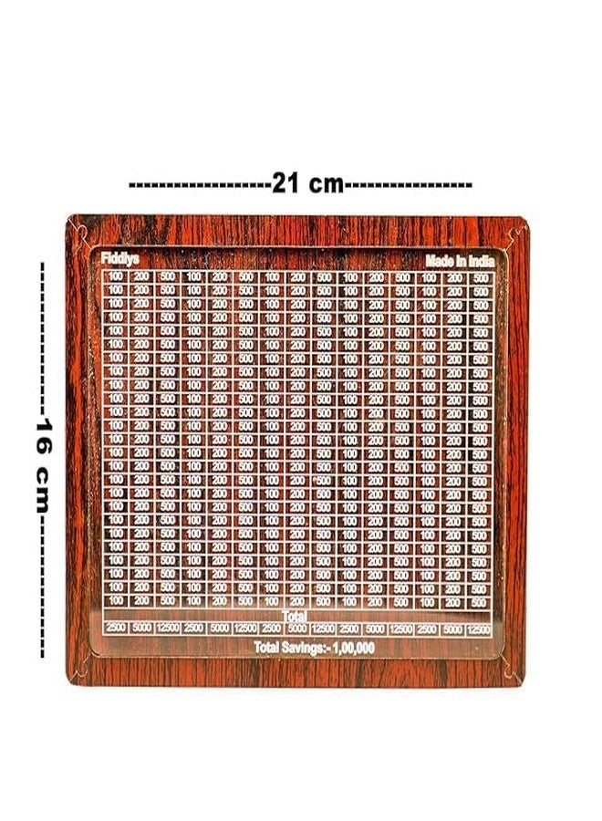 Bitrexup Wooden Money/Piggy Bank, Money Box,with Carved Design for Kids/Children, Savings Challenge Box, Cashbox,Cash Vault Wooden Savings Box,Wooden Coin Piggy Bank,Money Save Box Smash,Money Saver - Image 2